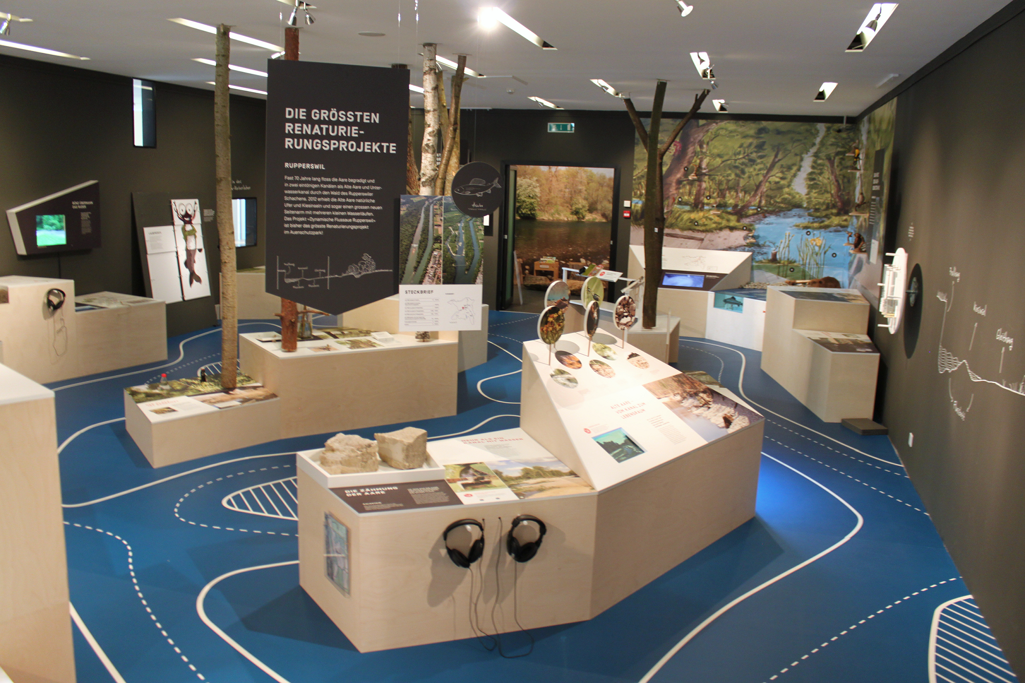 Ausstellungsboden bedrucken PVC