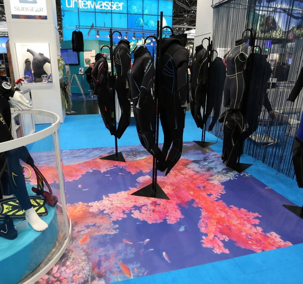 bunte unterwasserwelt Designbelag Belag Vinylboden