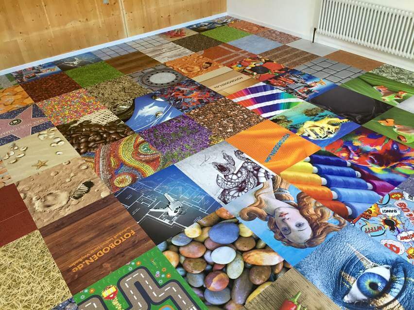 FOTOBODEN™ Mosaikdesign Boden