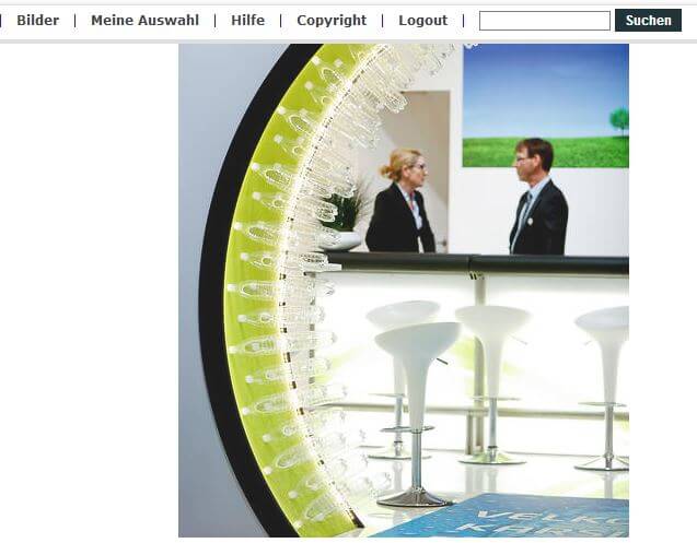 EuroShop Bodenewerbung Messestand