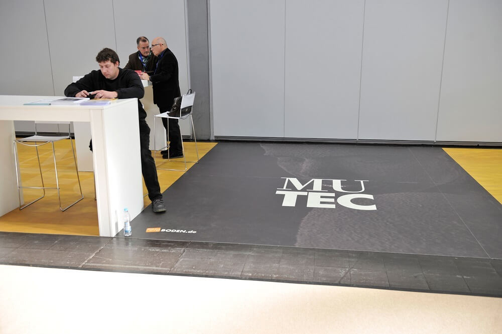Museeumstechnikmesse Design PVC Bodenbelag Objektboden