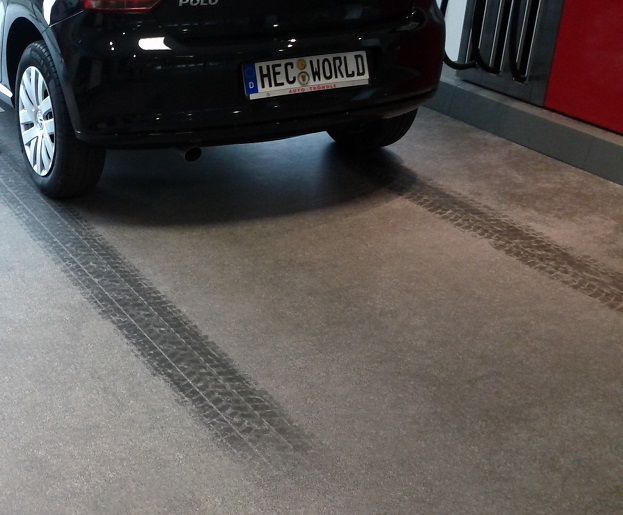 Tankstellenboden Industriebodenbeläge Vinyl