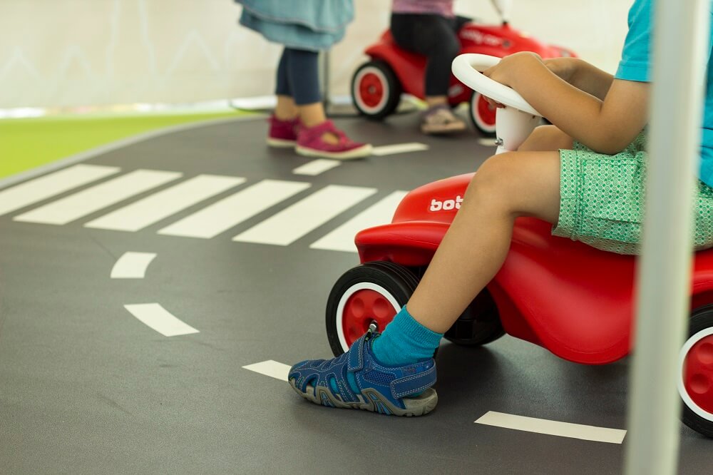 Strasse Big Babycar drucken Vinyl