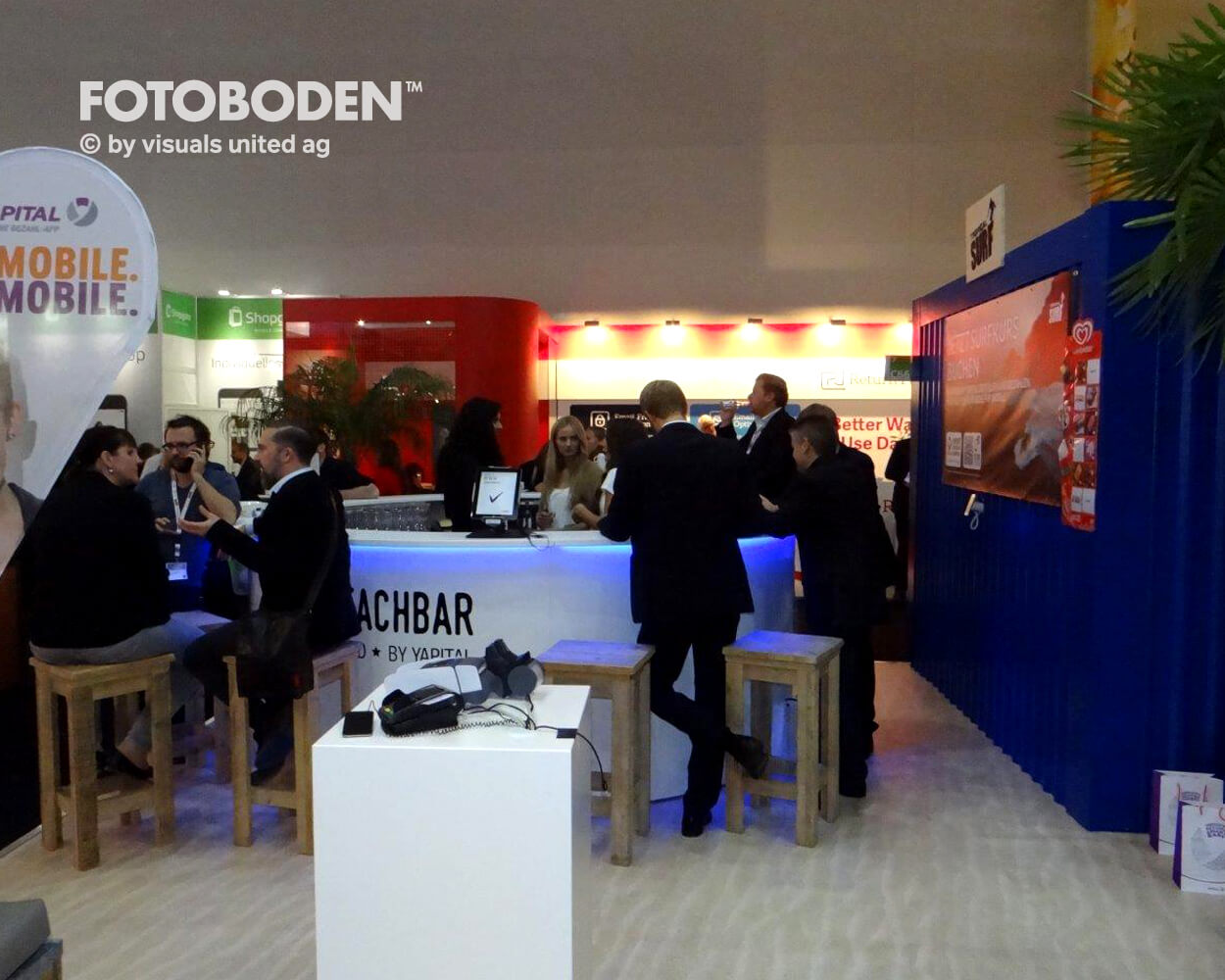 FOTOBODEN™ Messeboden Tradeshow Flooring