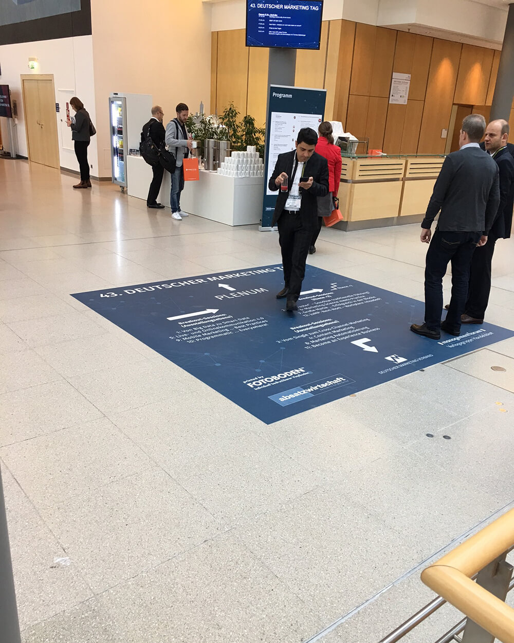 Marketingtag FOTOBODEN™ Messeboden