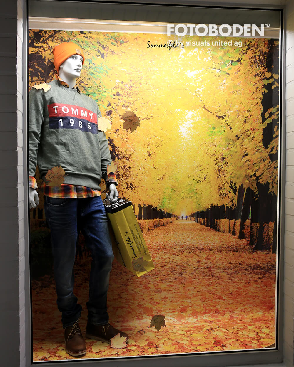 Objektdesign Schaufenstergestaltung herbst