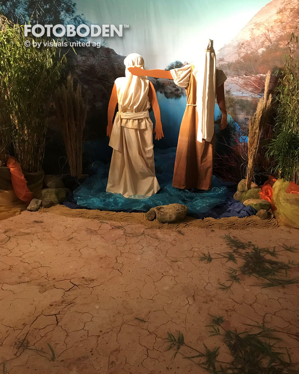 Ausstellungsboden Museumboden Sandboden