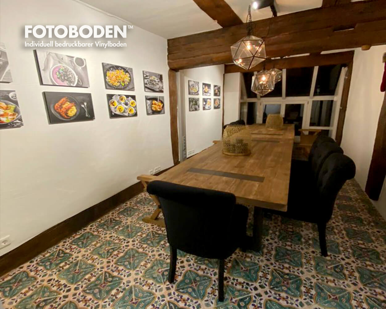 Objektboden Vinyl Fliesen